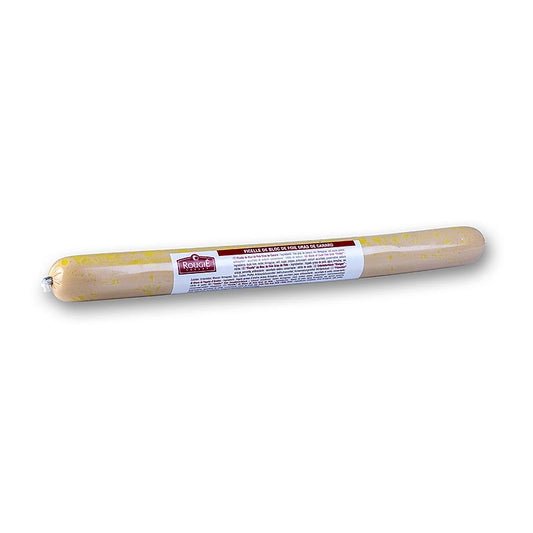 Bloc de foie de canard, en bâtonnet Ficelle, foie gras, Ø 36mm, 38cm, Rougié, 400 g - pâté de foie de canard gourmet en bâtonnet, de Rougié, 400 grammes