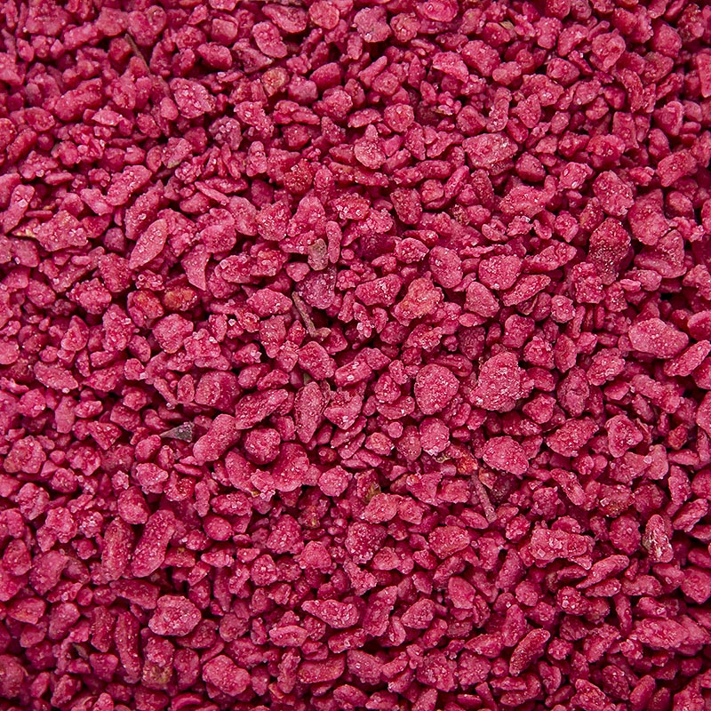 Morceaux comestibles cristallisés de véritables pétales de rose, conditionnés en 1 kg