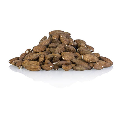 Amandes brunes entières, fraîches et biologiques, 500 g, emballées pour préserver leur fraîcheur