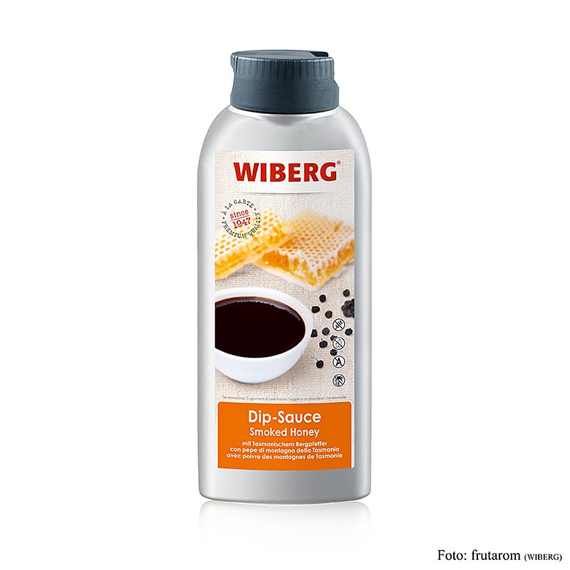 WIBERG Dips Miel fumé, fruité et fumé avec une touche de miel, 695 ml - complément idéal pour les plats salés et les snacks