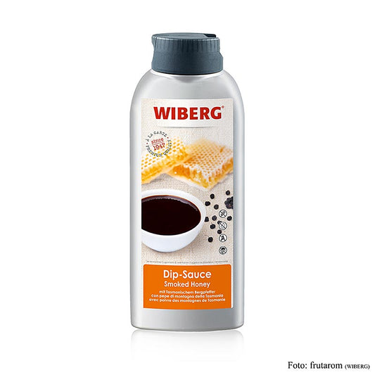 WIBERG Dips Miel fumé, fruité et fumé avec une touche de miel, 695 ml - complément idéal pour les plats salés et les snacks