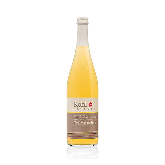 Jus de pomme de montagne Gravensteiner bio 750 ml, pur et rafraîchissant