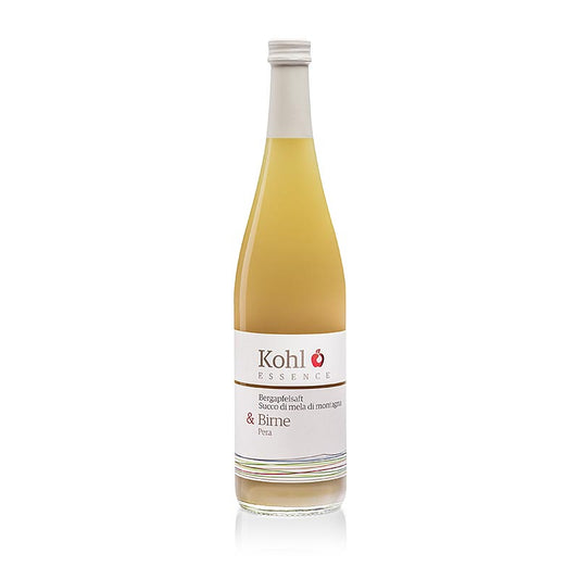 ESSENCE jus de pomme de montagne + poire, 750 ml, un mélange de jus de fruits naturel et rafraîchissant