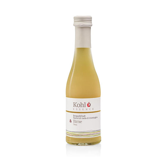 Kohl ESSENCE mountain apple juice + pear, 200ml, 200ml, un mélange rafraîchissant et naturel de jus de fruits dans un format pratique de 200ml