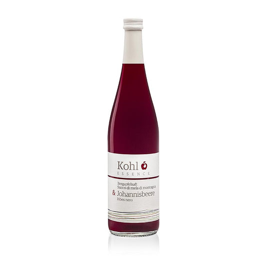 ESSENCE jus de pomme de montagne + cassis, 750 ml, une boisson rafraîchissante et fruitée parfaite pour toutes les occasions