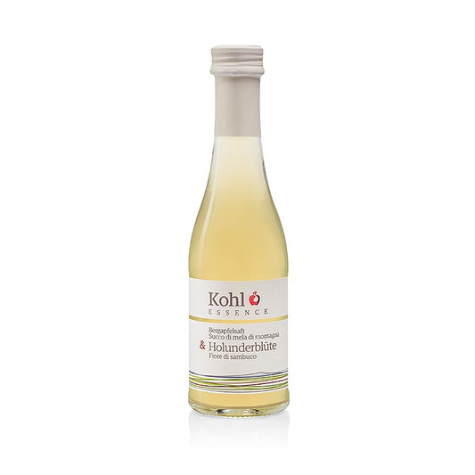 ESSENCE jus de pomme de montagne sureau, 200 ml, boisson rafraîchissante et fruitée