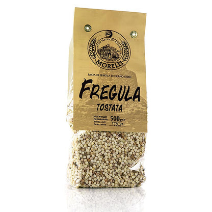 Morelli 1860 Fregula (Fregola) Tostata, avec du blé dur, 500 g