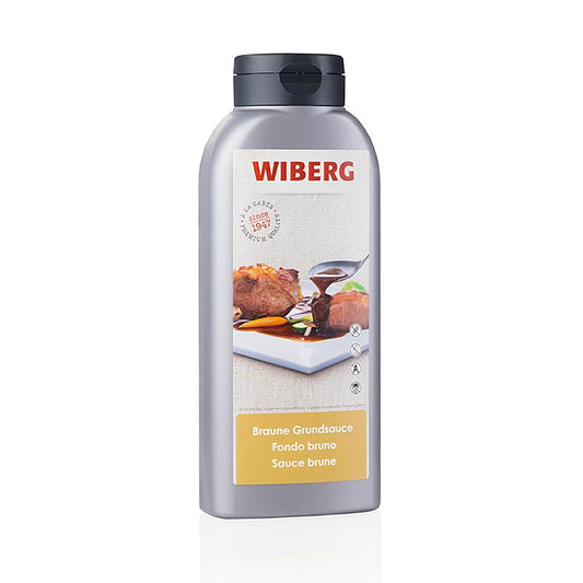 WIBERG Sauce de base brune, pâteuse, pour 4,25 litres, 750 ml - idéale pour rehausser la saveur et la texture des plats cuisinés en grande quantité