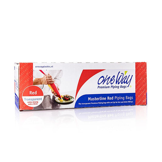 Sachets pour seringues à usage unique de One Way Masterline en rouge