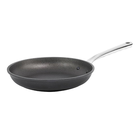 deBUYER Poêle à induction antiadhésive Choc Extreme avec manche en acier inoxydable, 32 cm de diamètre, 1 pièce, idéale pour la cuisson à induction et la cuisson antiadhésive
