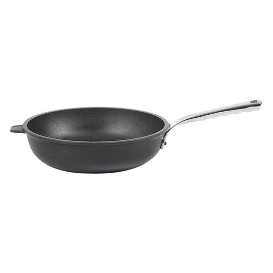 deBUYER Choc Extreme Poêle à induction de 28 cm avec revêtement antiadhésif et poignée en acier inoxydable, idéale pour cuisiner de délicieux plats avec facilité et commodité
