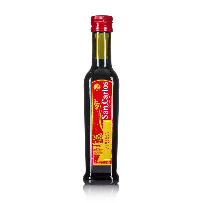 Vinaigre balsamique réserve, 5 ans, San Carlos Gourmet, bouteille de 250 ml