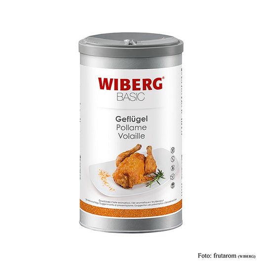Sachet de 900 g de sel d'assaisonnement pour volailles Wiberg BASIC pour des plats délicieusement savoureux