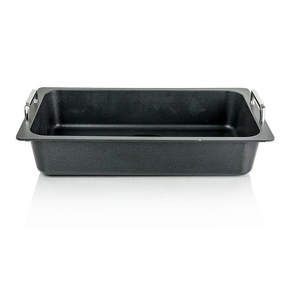 AMT Gastroguss deep insert GN1/1 53x33cm 10cm high induction 1 ère image du produit mettant en valeur sa grande taille et sa construction robuste 