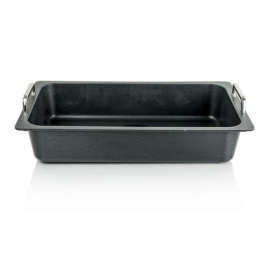 AMT Gastroguss deep insert GN1/1 53x33cm 10cm high induction 1 ère image du produit mettant en valeur sa grande taille et sa construction robuste 