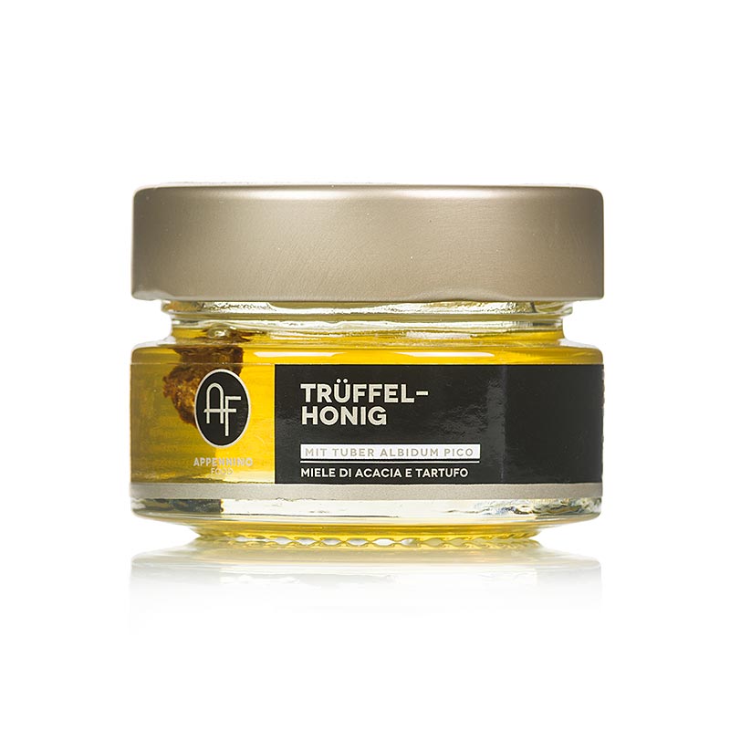 Miel infusé à la truffe blanche, Appennino, 50 g - Miel aromatique infusé à la truffe blanche de la région italienne de l'Appennino