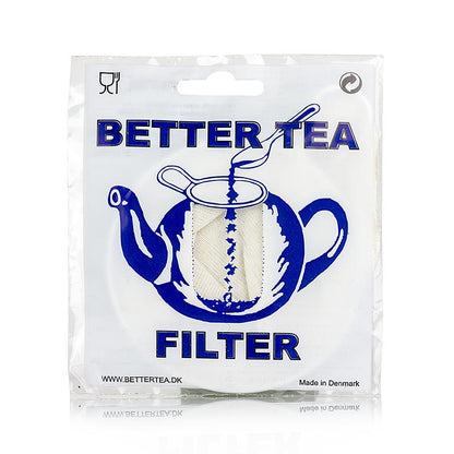 Filtre à thé Better Tea No 2 en acier inoxydable avec un diamètre de 9 cm, idéal pour le thé en feuilles, 1 pièce incluse
