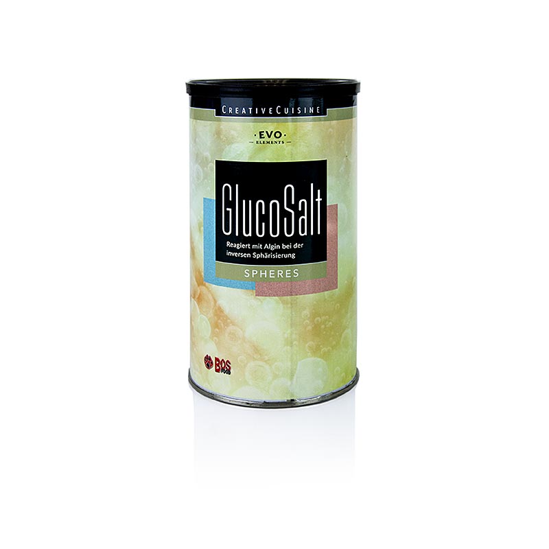 Creative Cuisine GlucoSalt, sphérique, 600 g - un ingrédient de cuisine polyvalent et pratique pour des repas délicieux et sains