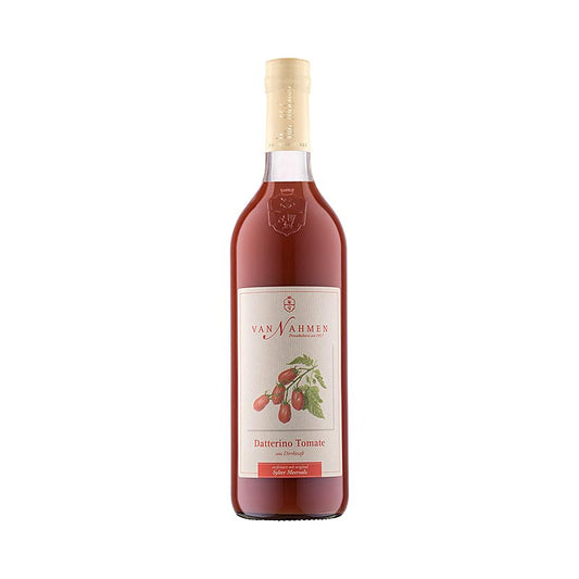 van Nahmen - Jus de tomate Datterino, 100% jus direct, 750 ml, à base de tomates Datterino soigneusement sélectionnées