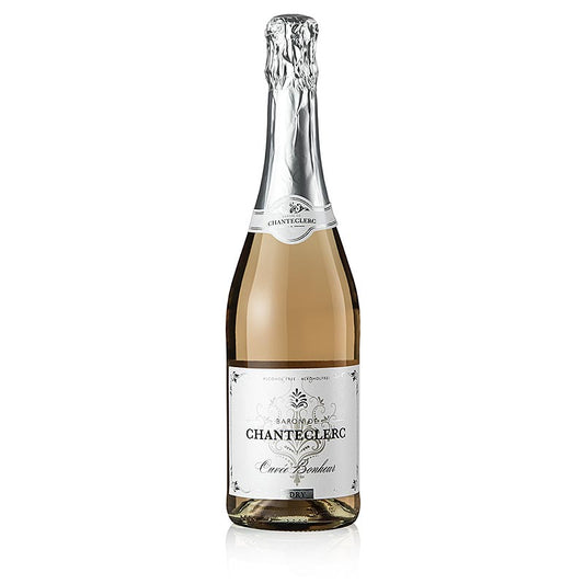 Bouteille de 750 ml de Baron de Chanteclerc rosé, vin sec sans alcool de La Colombette