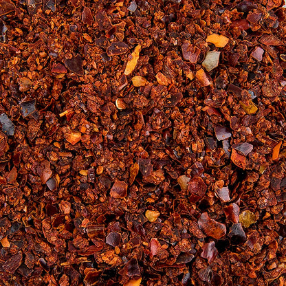  90 grammes de piments rouges de Gewürzgarten, doux et finement broyés, parfaits pour les recettes épicées
