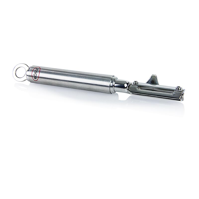 Eplucheur pour gauchers de 19 cm de la marque Rösle, idéal pour éplucher les fruits et légumes