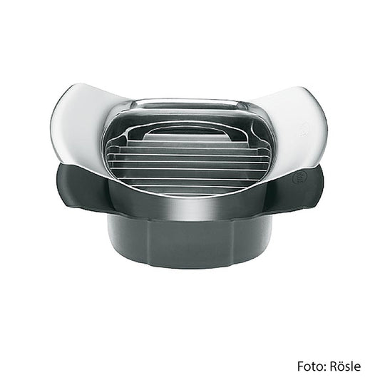 Trancheur de tomates et de mozzarella Rösle, 16cm, ø 10cm, 1 st : un outil compact et efficace pour trancher les tomates et la mozzarella