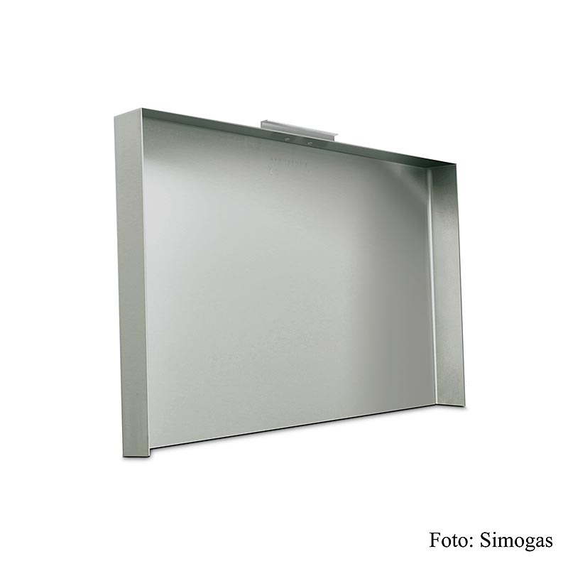 Couvercle en acier inoxydable pour Plancha EXTREM 60, 61x41cm, conçu pour améliorer l'expérience de cuisson et protéger la surface du gril, vendu en 1 pièce