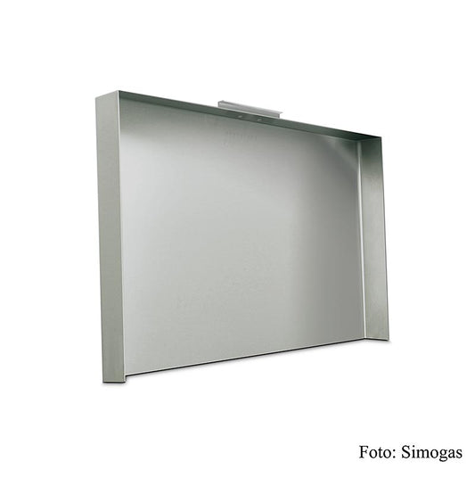 Couvercle en acier inoxydable pour Plancha EXTREM 60, 61x41cm, conçu pour améliorer l'expérience de cuisson et protéger la surface du gril, vendu en 1 pièce