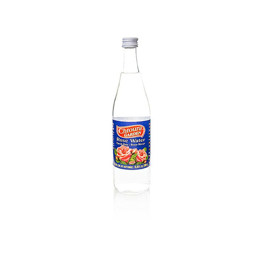 Bouteille de 500 ml d'eau de rose à l'extrait naturel de rose pour les soins de la peau