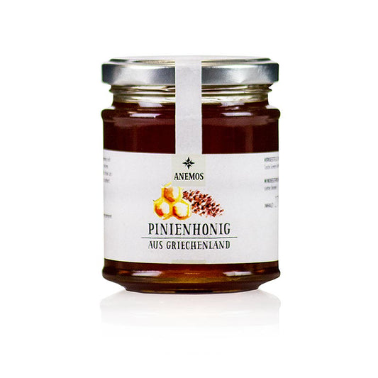 Miel de pin ANEMOS biologique et naturel, 270g, riche en saveurs et en nutriments