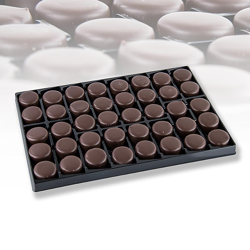 Valrhona Etnao Guanaja - fourrage liquide pour desserts chauds/froids, 720 g, 40 pcs - Fourrage au chocolat de qualité supérieure pour desserts chauds et froids polyvalents
