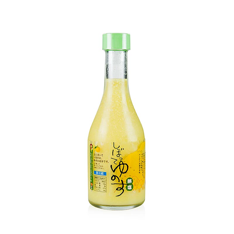 Jus de Yuzu Shibotte, jus d'agrumes frais et 100% pur, bouteille de 300 ml