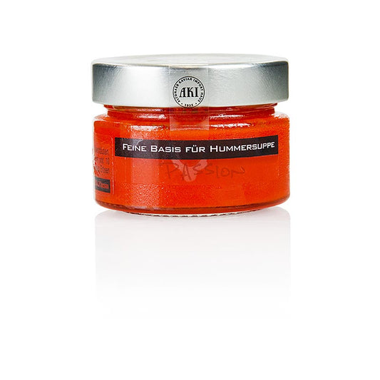 Gros plan de l'emballage du produit AKI Fine base for lobster soup 80g