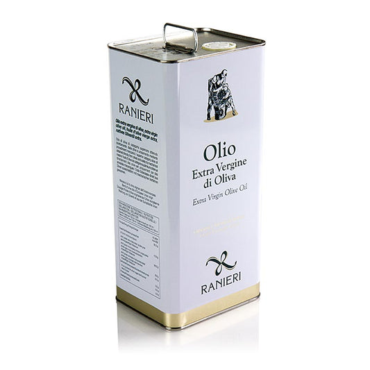 Huile d'olive vierge, 5 litres, Ranieri - huile d'olive vierge extra de première qualité