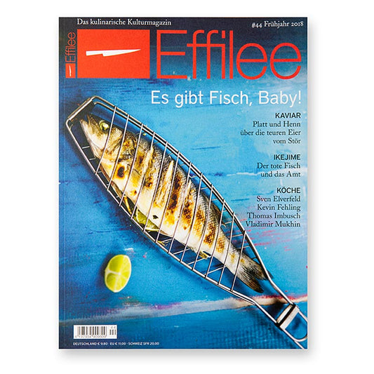 Effilee - Magazine sur l'alimentation et l'art de vivre, numéro 44, magazine en une partie sur l'alimentation et l'art de vivre