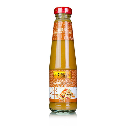 Sauce aux cacahuètes au goût de cacahuètes de Lee Kum Kee, 226 grammes, pour de délicieux plats asiatiques