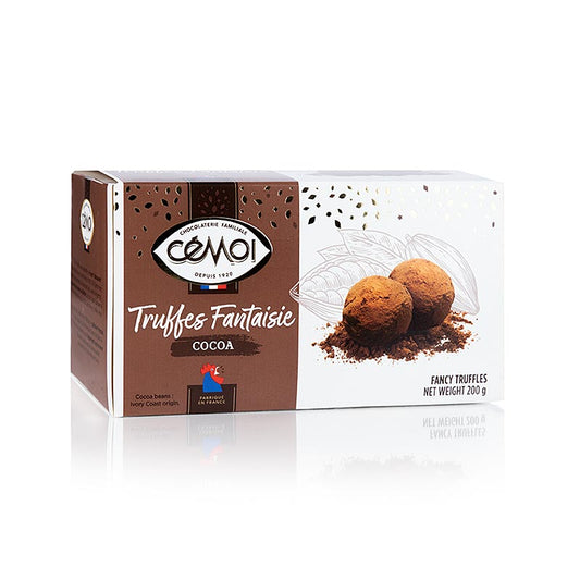 Pralines by Cemoi from France, 200 g, délicieux bonbons à la truffe dans un emballage de luxe