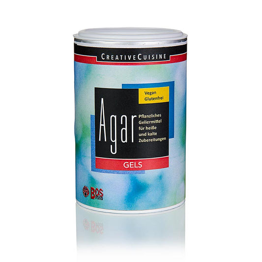 Creative Cuisine Agar, gélifiant, 170 g, parfait pour créer des desserts et des plats délicieux et visuellement attrayants