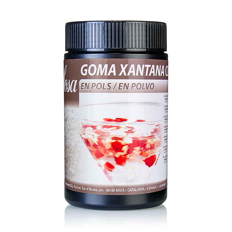 Xantana (gomme xanthane) est un additif alimentaire transparent et sans trace, E 415, 500 g