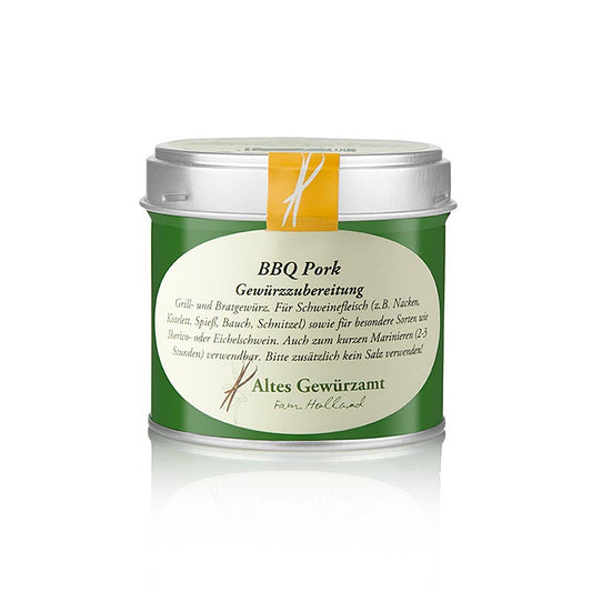 Préparation aux herbes pour le porc de Altes Gewürzamt, 90 g, parfait pour le porc BBQ