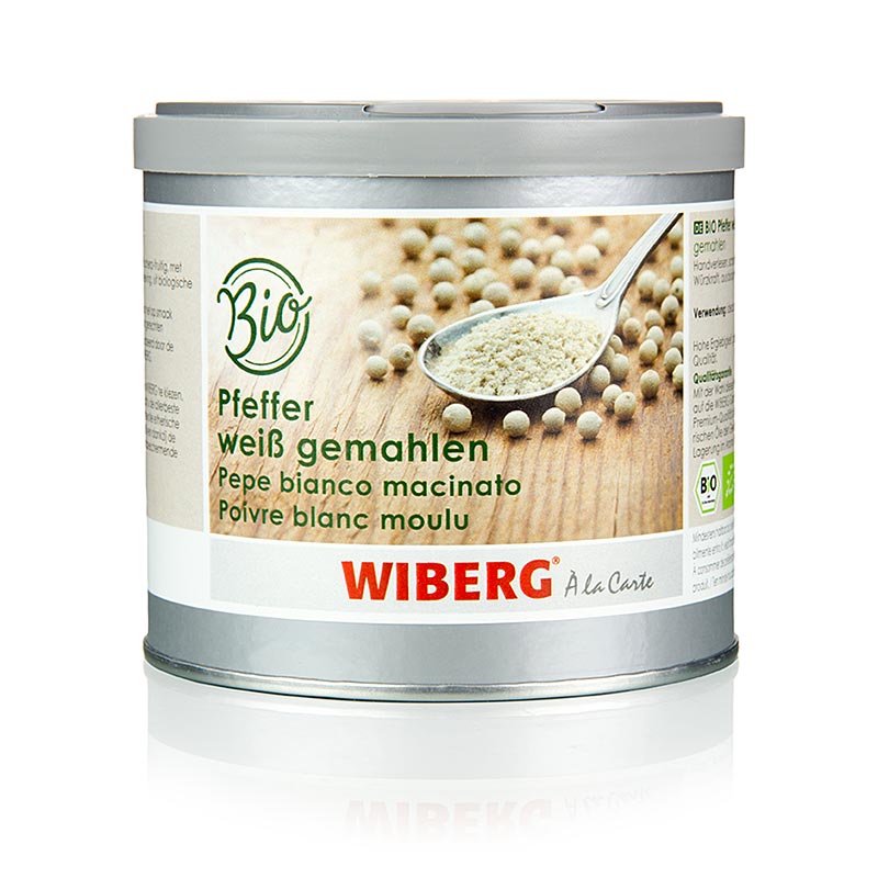 Poivre blanc moulu biologique 250 g, un produit de haute qualité et durable