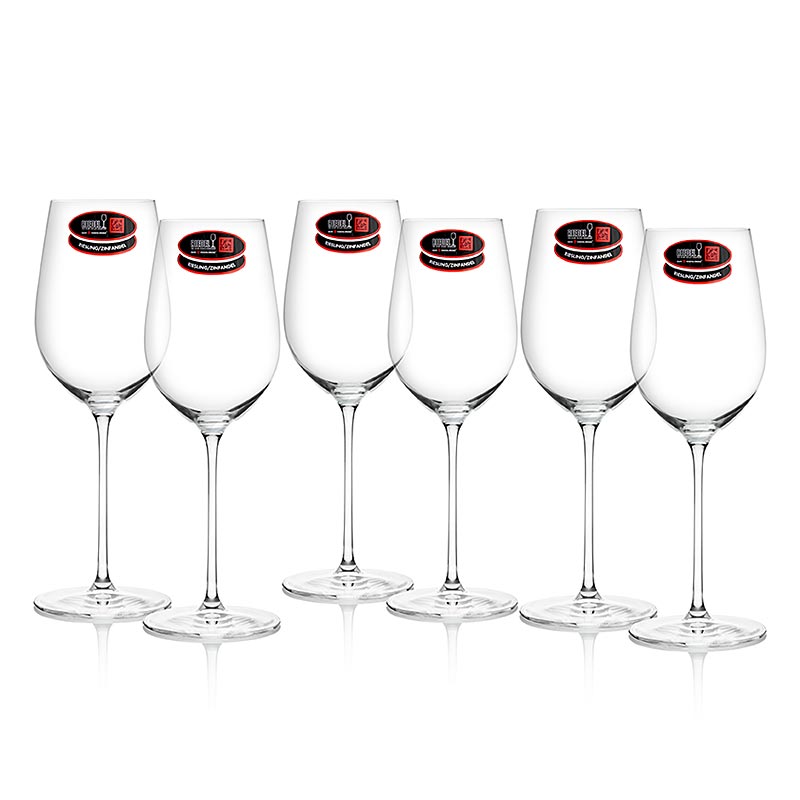 Verre Riedel Veritas - Riesling/Zinfandel (0449/28) dans un coffret cadeau, 6 pièces