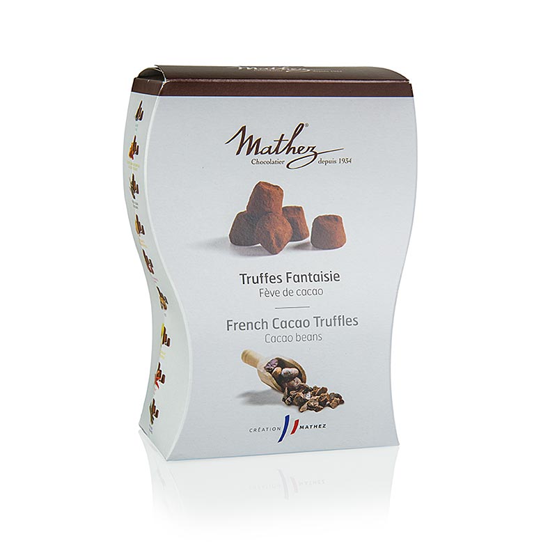 Délicieux et luxueux bonbons à la truffe - pralines de Mathez, avec de riches flocons de cacao, 250 g