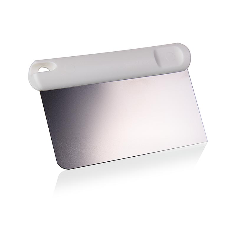 Grattoir à pâte avec manche en plastique de haute qualité et lame en acier inoxydable, 13x6cm, idéal pour la pâtisserie et la cuisine, 1 pièce