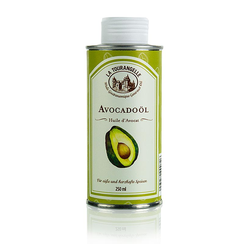 Huile d'avocat bio pressée à froid de La Tourangelle, flacon de 250ml