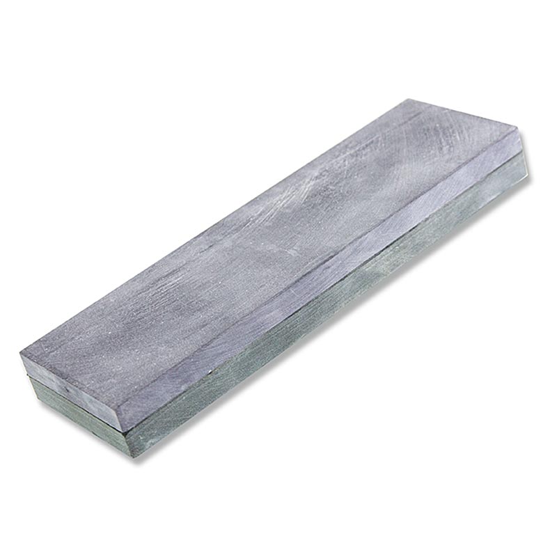 Pierre à aiguiser Belgian chunk, pierre combinée bleu/gris, 20x6cm, grain 1200/5000, 1 pièce pour aiguiser et polir les couteaux et les outils 