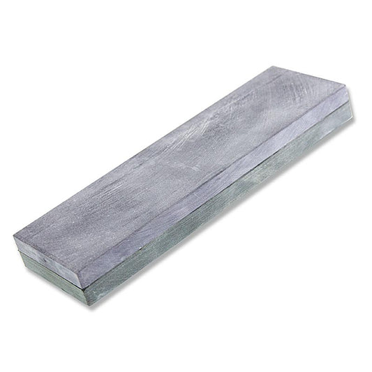 Pierre à aiguiser Belgian chunk, pierre combinée bleu/gris, 20x6cm, grain 1200/5000, 1 pièce pour aiguiser et polir les couteaux et les outils 