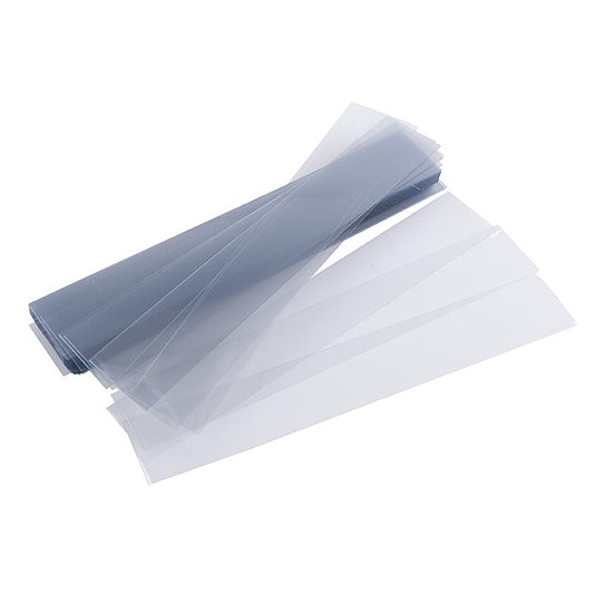 Papier d'aluminium 24x4cm, bandes individuelles épaisses pour 1000 pièces