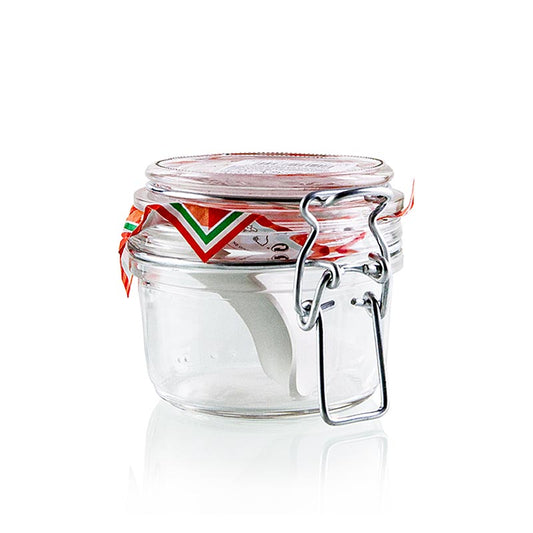 Pot rond de 125 ml en fil de fer, parfait pour une conservation élégante